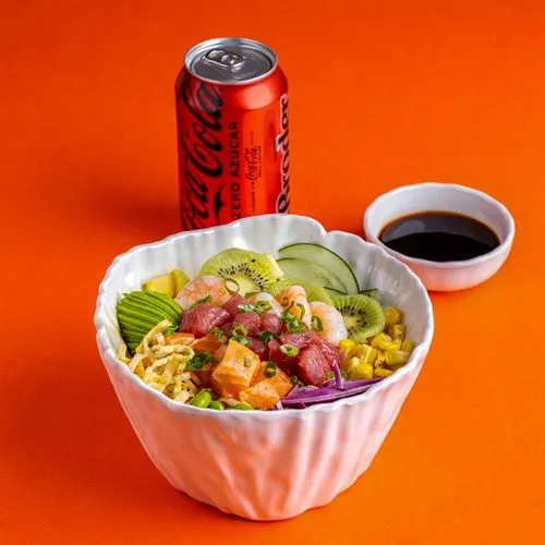 Arma tu Poke + Bebida
