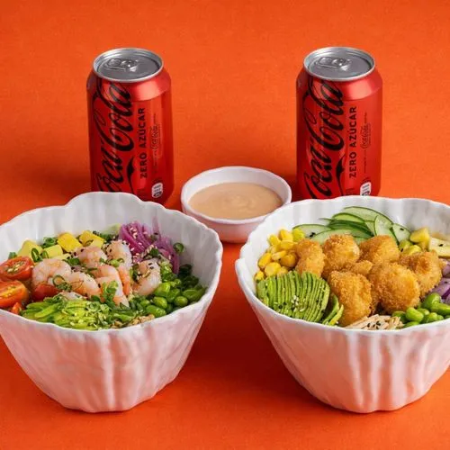 Combo 2 Poke Bowls + 2 Bebidas
