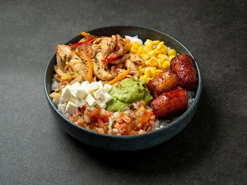 Bowl Fajitas Sazón del Patio