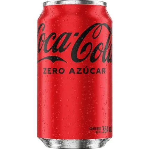 Soda Coca-Cola Zero Azúcar Lata 354 ml
