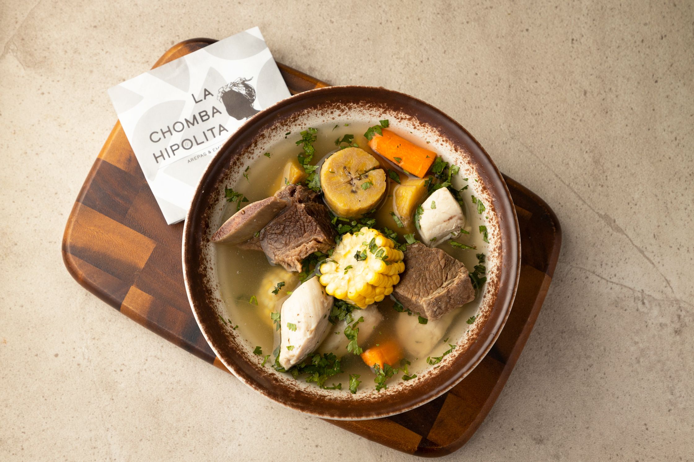 Sopa de costilla de Res