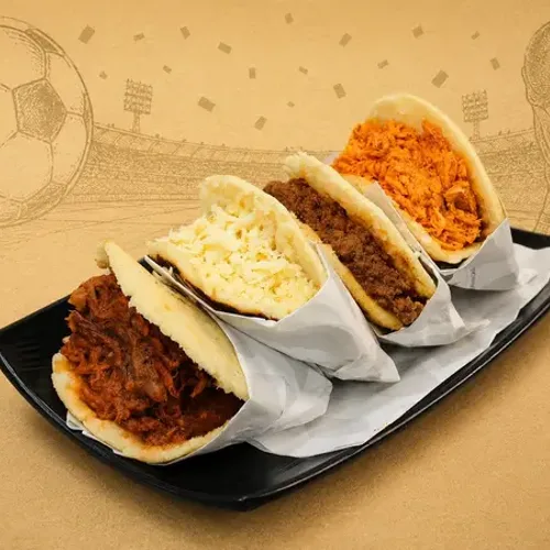Caja de 4 arepas a elección