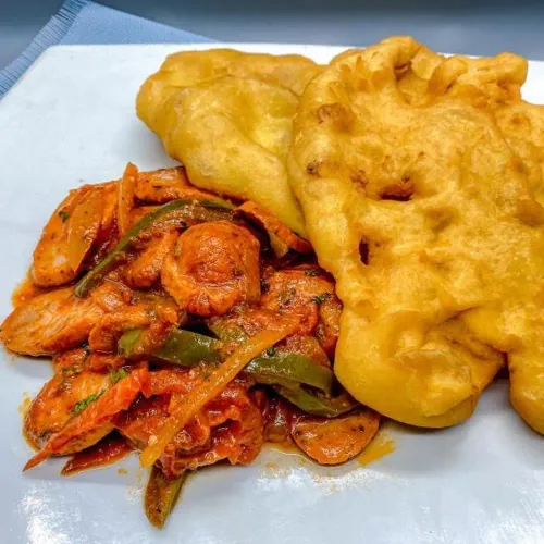 Salchicha guisada