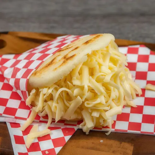Arepa de queso amarillo