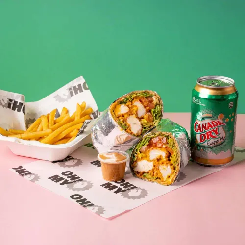 Combo Wrap It Up + Acompañamiento + Bebida