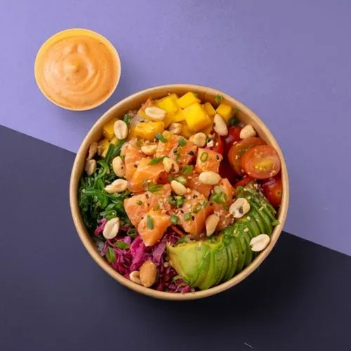 Smart Salmón Poke Bowl