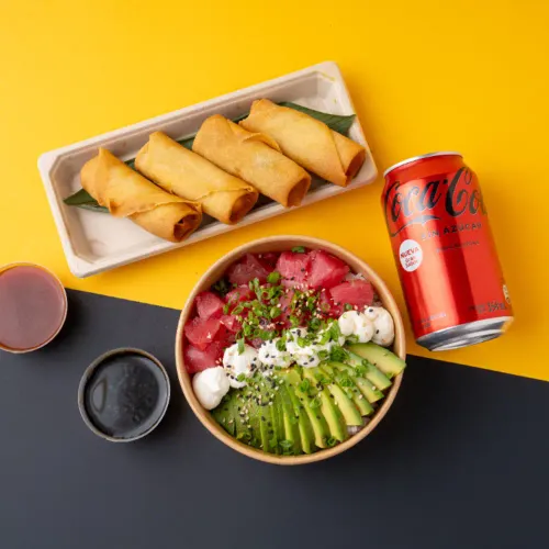 Combo Sushi Salad + Entrada + Bebida