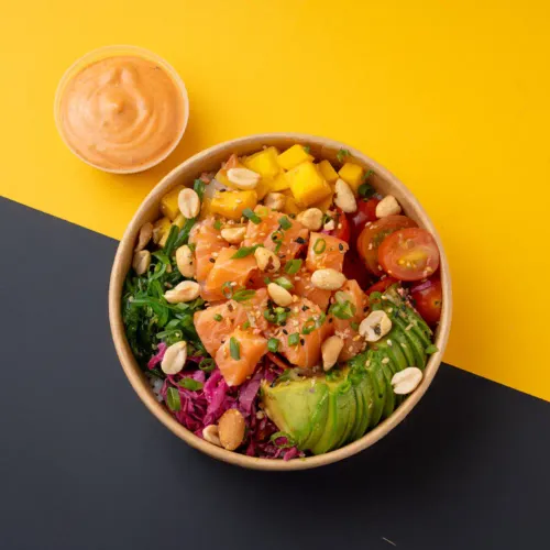 Poke Pop Salmon