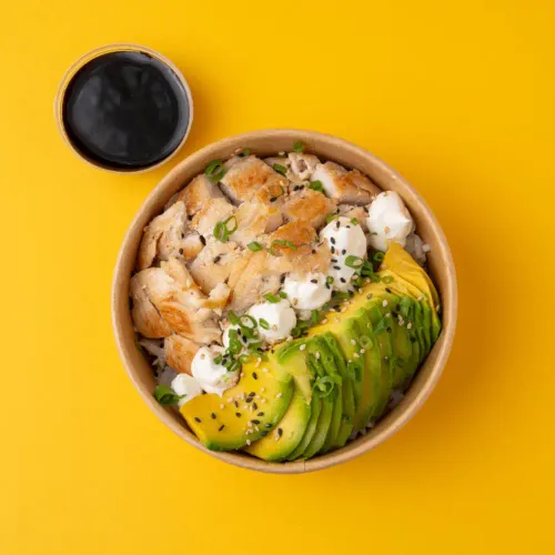 Chicken Sushi Salad