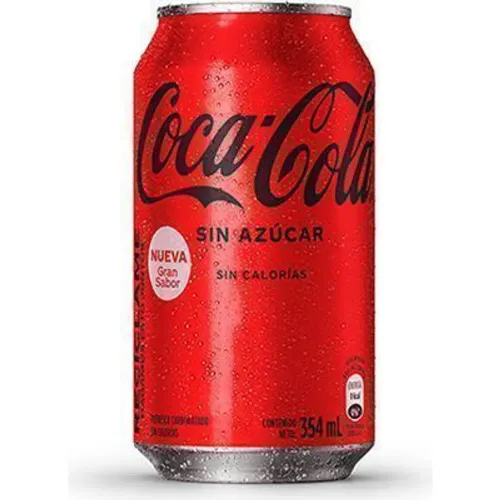 Gaseosa Coca-Cola Soda Zero Lata 354 ml
